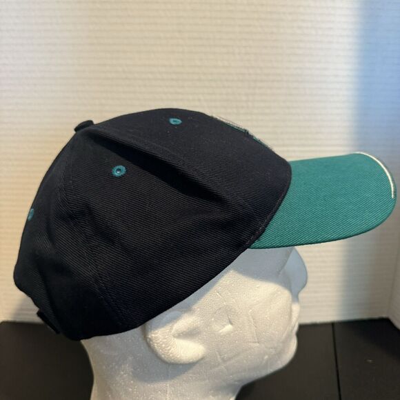 Seattle Mariners Twins Enterprise Baseball Cap Blue Strapback Embroidered Hat - Picture 2 of 7